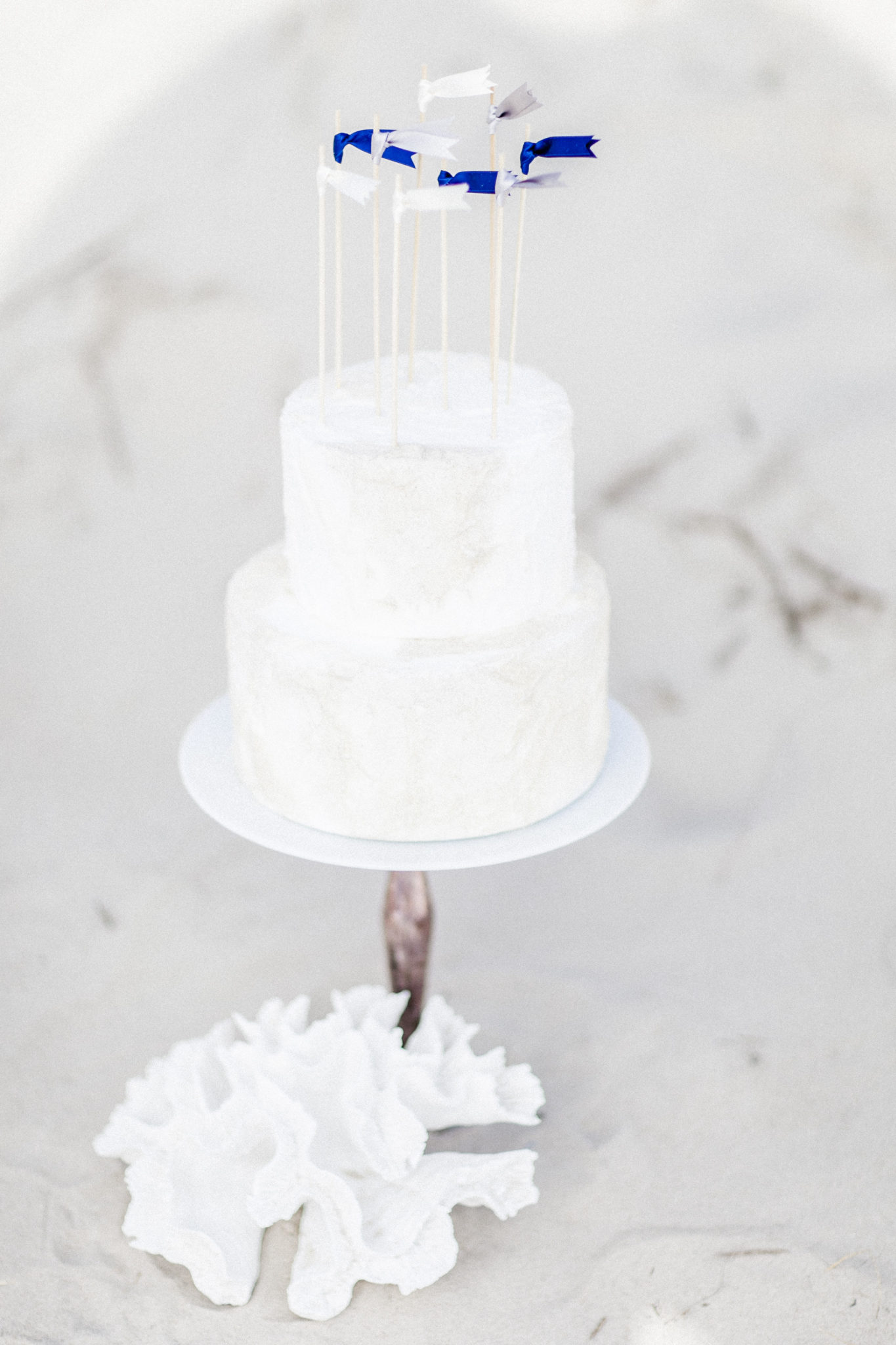 Fine art wedding cake